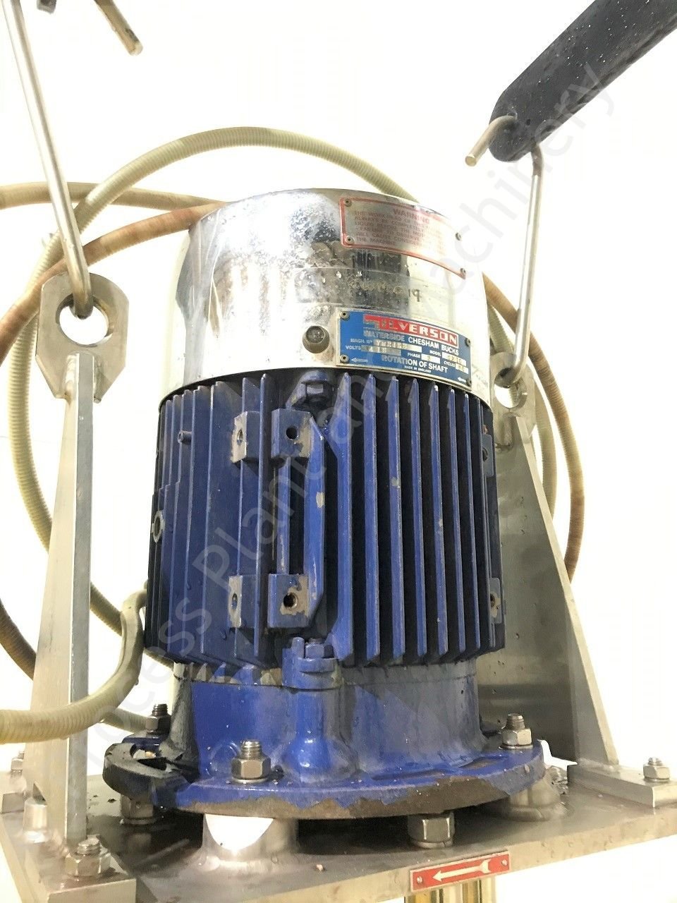 Used 7.5kw Silverson GX10 High Shear Batch Mixer with Mobile Hydraulic